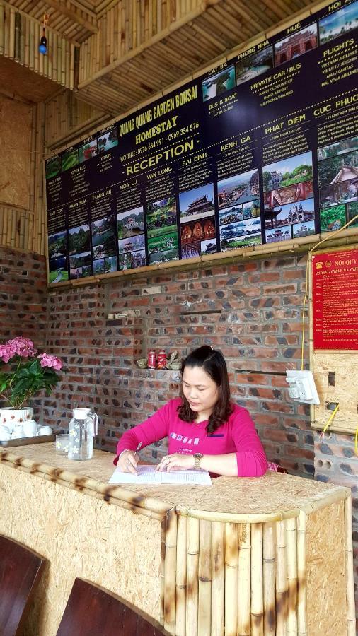 Quang Quang Garden Bonsai Homestay 宁平 外观 照片